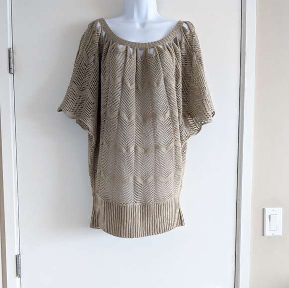 NWOT Chevron knit tunic - Picture 2 of 12